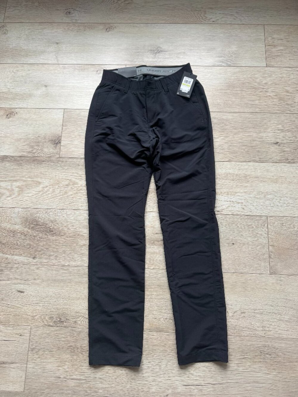 NWT Under Armor UA MFO Match Play Taper Pants Men 30x32 Black